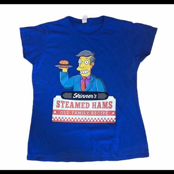Simpson’s-skinner “steamed hams” tee - Picture 2 of 2